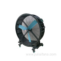 Mobile industrial floor mounted large fan